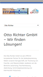 Mobile Screenshot of otto-richter.de